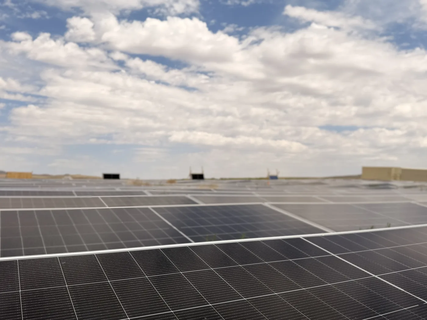 Ambrosia Energy solar installation in progress